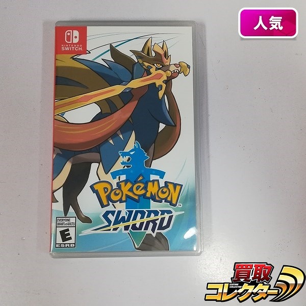 Nintendo Switch ソフト ポケットモンスターソード 北米版