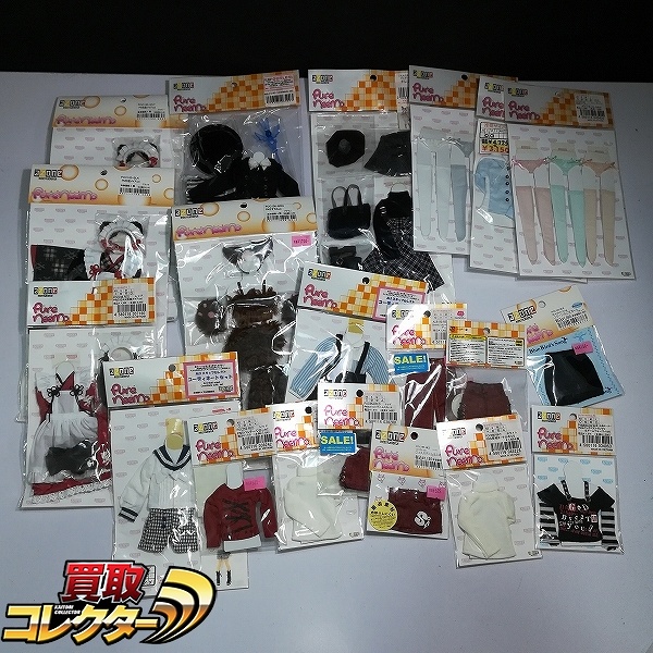 アゾン ピュアニーモ 衣装 和装メイド オオカミセット ALSスタッフセレクト コーディネートセット コクーンミニスカート 他