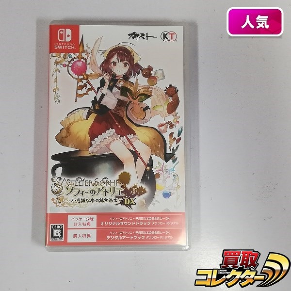 Nintendo Switch ソフト ソフィーのアトリエ ～不思議な本の錬金術士～ DX