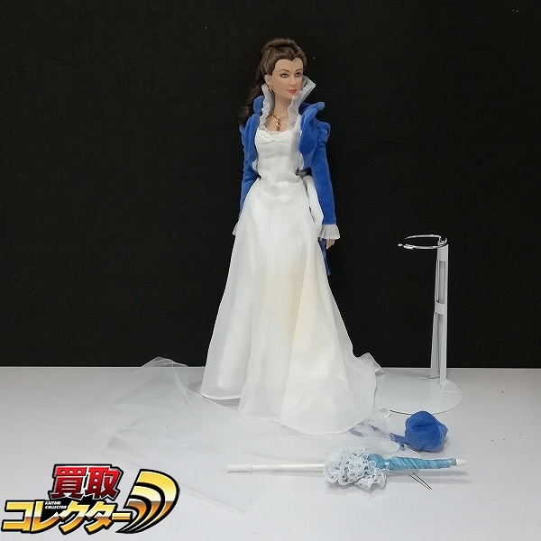 TONNER 風と共に去りぬ スカーレット・オハラ 青ジャケット 白ドレス 本体全高:約41cm