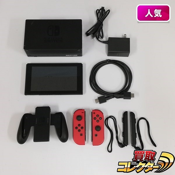 旧型 Nintendo Switch ジョイコン L R レッド