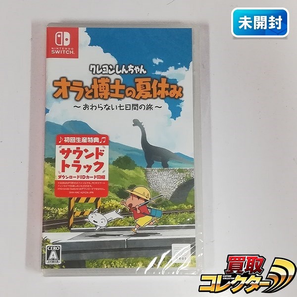 Nintendo Switch ソフト クレヨンしんちゃん オラと博士の夏休み おわらない七日間の旅