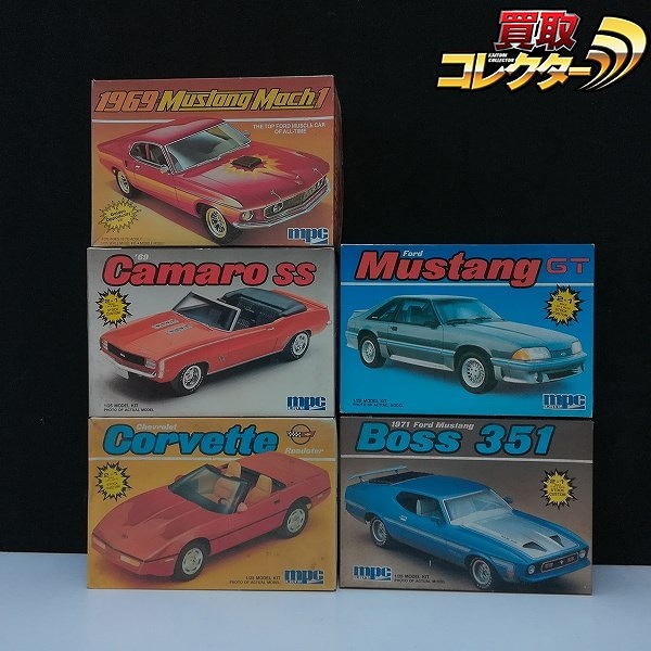 mpc ERTL 1/25 シボレー コルベット ロードスター 1969 マスタング マッハ1 1971 フォード マスタング BOSS 351 他