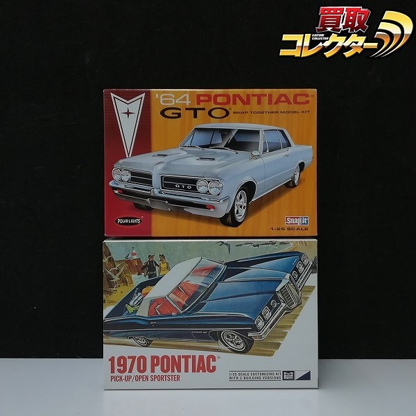 MPC round2models 1/25 1970 ポンティアック ピックアップ/オープンスポーツスター ポーラーライツ 1/25 '64 ポンティアック GTO