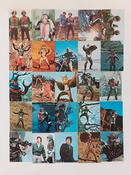 買取】カルビー 旧 仮面ライダーカード No.101～No.150 計50枚
