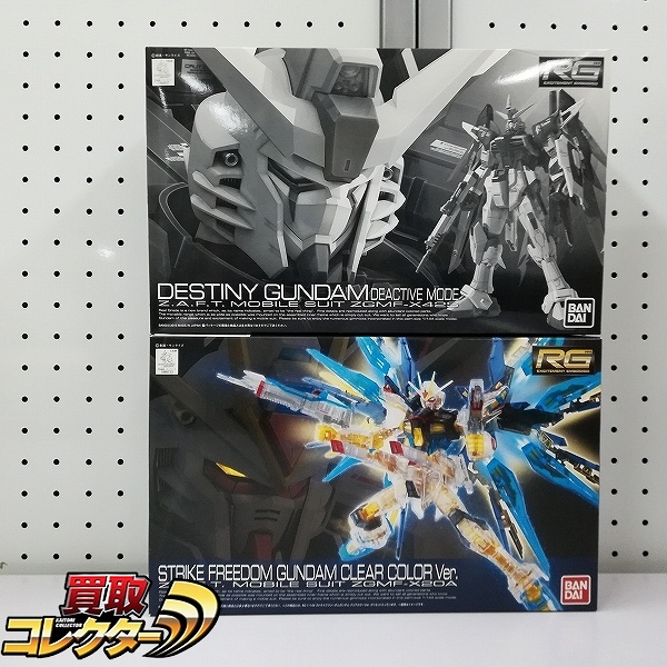 RG 1/144 ストライクフリーダムガンダム クリアカラーVer. デスティニーガンダム ディアクティブモード