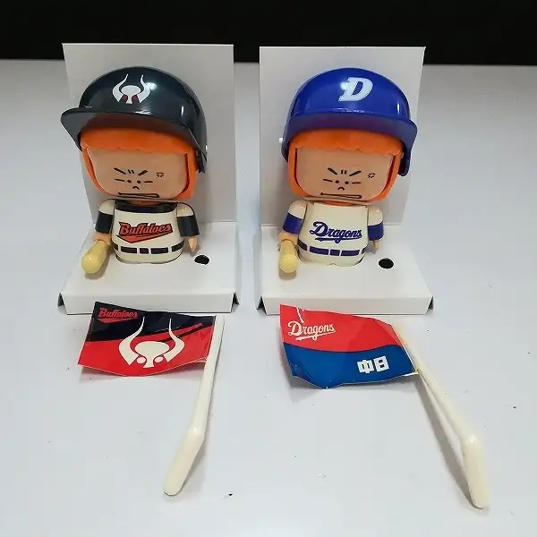 買取】タカラ プロ野球人形 イレコミ君 阪神タイガース(黒ヘル) 近鉄