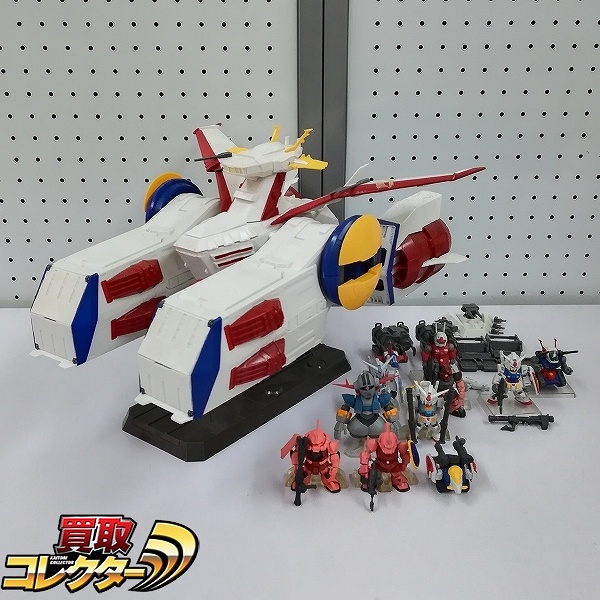 FW ガンダムコンバージ ホワイトベース&V作戦セット SP03 ガンダム ジオング 機動戦士ガンダム展SP シャア専用リックドム G-3ガンダム 他