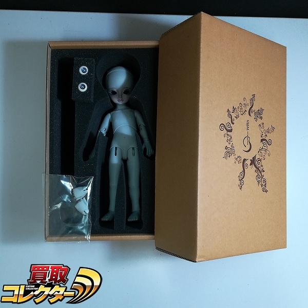 WITH DOLL Cat Witch nia Nia グレイスキン 女の子 20cm級