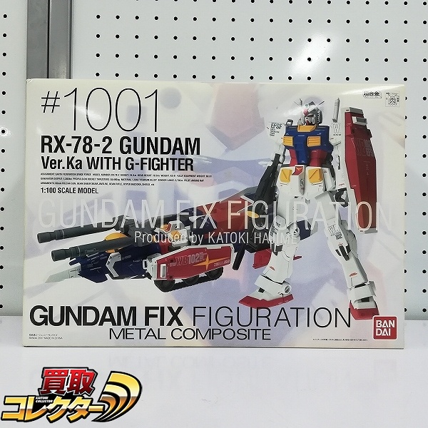 バンダイ GFF METALCOMPOSITE #1001 ガンダム Ver.Ka WITH G-FIGHTER
