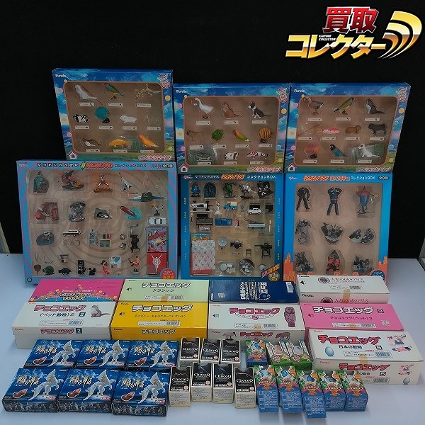 フルタ チョコエッグ ディズニーキャラクターコレクション クラシック 海洋堂 グリコ タイムスリップグリコ コレクションBOX 他