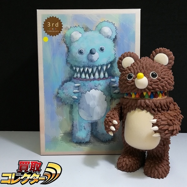 INSTINCTOY ムッキー 3rd color CRAZY CHOCOLATE ソフビ 鼻 イエロー