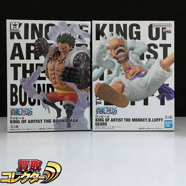 ワンピース KING OF ARTIST バウンドマン + モンキー・D・ルフィ ギア5