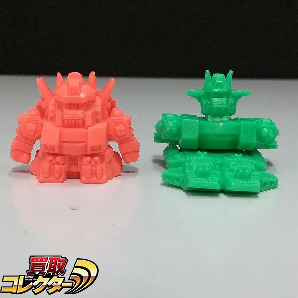 バンダイ ガシャポン戦士 SDザブングル アイアンギア 緑 アイアンギア W・M形態 橙