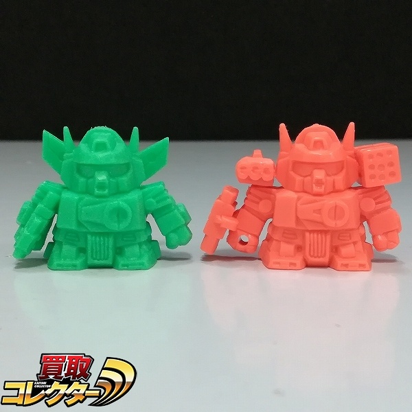 バンダイ ガシャポン戦士 SDザブングル ザブングル 緑 ザブングル重装型 橙