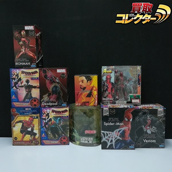 ホットトイズ アーティストMIX TOUMA×トニースターク 海洋堂 アメイジングヤマグチ デッドプール ハズブロ マーベルレジェンド ハルク 他