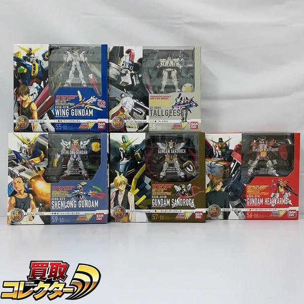 バンダイ HCM-pro ウイングガンダム シェンロンガンダム ガンダムサンドロック ガンダムヘビーアームズ トールギス