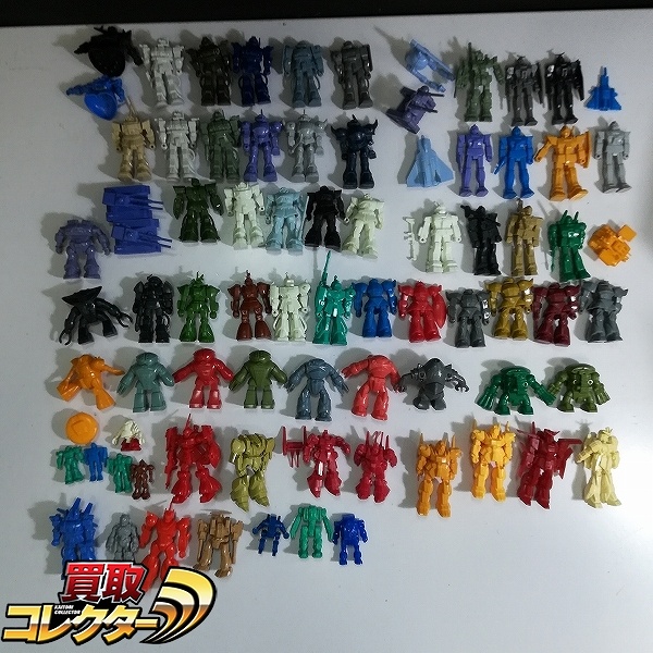 森永 ミニプラ ガンダム ジム 百式 リックディアス ズゴック ゲルググ ジオング 他