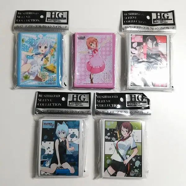 買取】キャラクター スリーブ 20点 ラブライブ! ご注文はうさぎですか