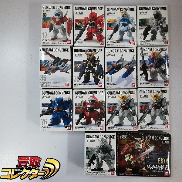 FW ガンダムコンバージ EX05 武者頑駄無 22 シナンジュ 84 ヤクト・ドーガ クェス・パラヤ専用機 39 バンシィ 他