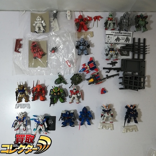 FW ガンダムコンバージ 百式 シナンジュスタイン ゼータプラス スタークジェガン ELSクアンタ 他