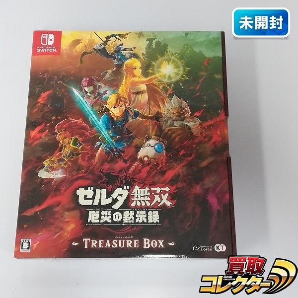 Nintendo Switch ソフト ゼルダ無双 厄災の黙示録 トレジャーボックス TREASURE BOX