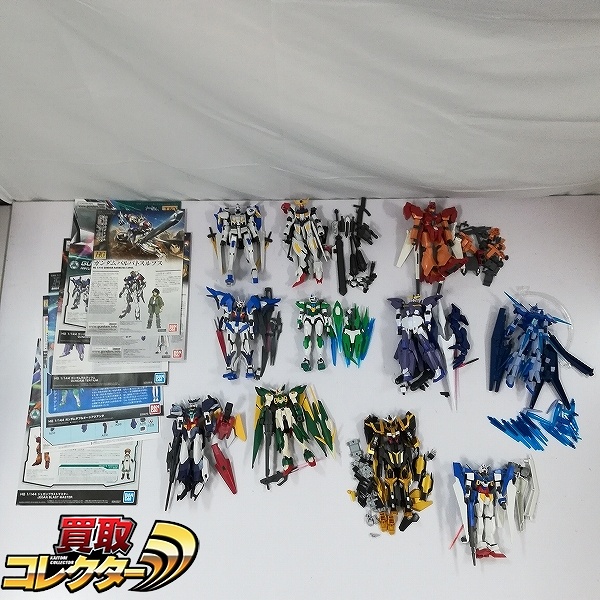 HG 1/144 ガンダムダブルオースカイ ガンダムバルバトスルプス ガンダムAGE-FX バースト 他