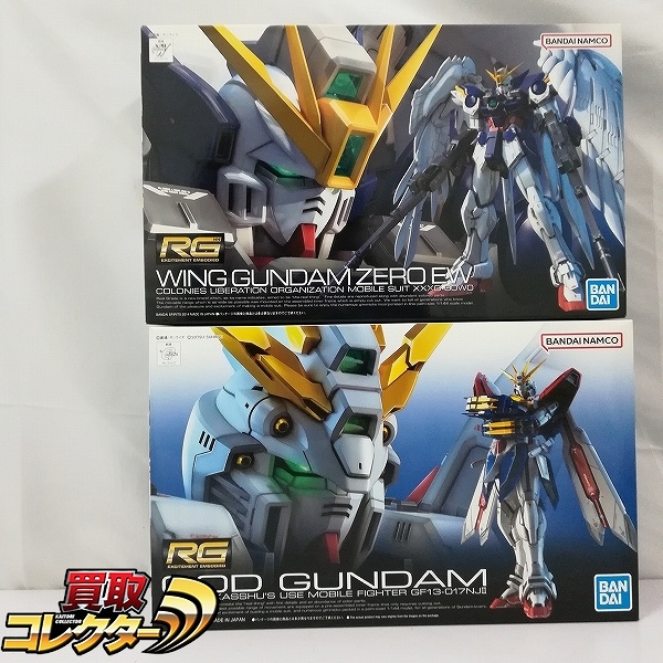 RG 1/144 ゴッドガンダム ウイングガンダムゼロ EW