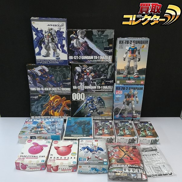 ガンプラ 雑誌付録 ハロプラ 1/144 ガンダム Ver.G30th ガンダムTR-1 ヘイズル 他