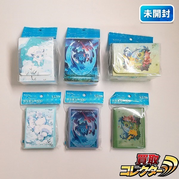 ポケモンカード デッキケース デッキシールド 計6点 ロコン アローラのすがた ラティアス ラティオス もりのおくりもの