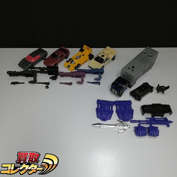 タカラ トランスフォーマー スクランブルシティ スタントロン D-50 モーターマスター D-51 ブレークダウン D-52 ドラッグストライプ D-53 ワイルドライダー D-54 デッドエンド