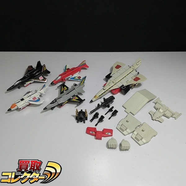 タカラ トランスフォーマー スクランブルシティ エアーボット C-50 シルバーボルト C-51 スカイダイブ C-53 スリング C-54 エアーライダー