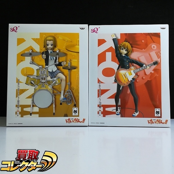 バンプレスト けいおん!! SQフィギュア 平沢唯 田井中律