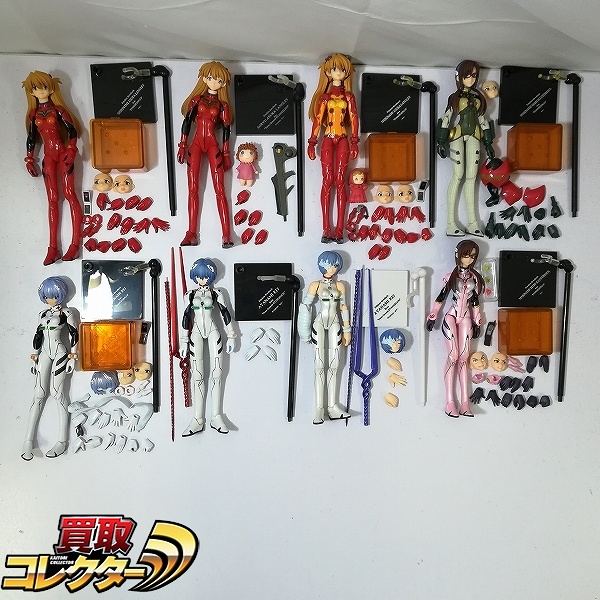 海洋堂 フロイラインリボルテック エヴァンゲリオン アスカ 綾波レイ マリ 旧型プラグスーツ版 他