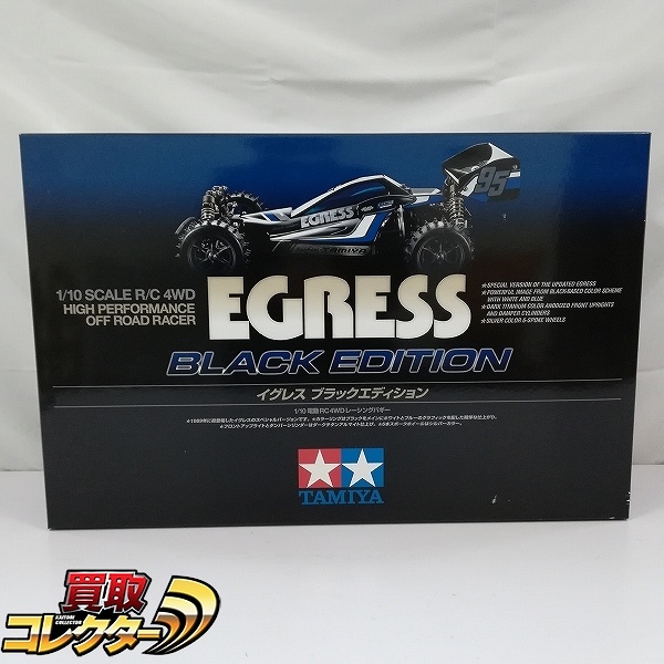 タミヤ 1/10 電動RC 4WD レーシングバギー イグレス ブラックエディション