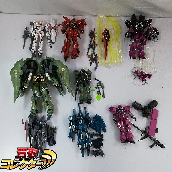 HG 1/144 ユニコーンガンダム シナンジュ クシャトリヤ ローゼン・ズール 他