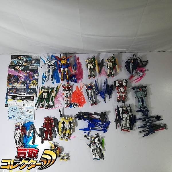 HG 1/144 スタービルドストライクガンダム ビルドバーニングガンダム ガンダムトライオン3 他