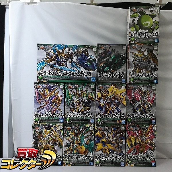 三国創傑伝 龍賢劉備ユニコーンガンダム 趙雲ダブルオーガンダム&碧竜駆 諸葛亮フリーダムガンダム 他