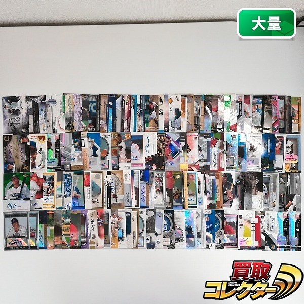 スポーツカード 野球 直筆サインカード 計100枚以上 BBM topps UpperDeck PANINI 他