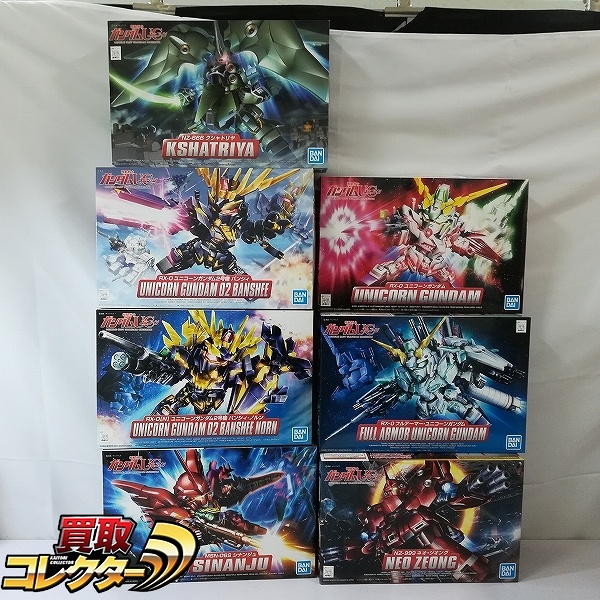 BB戦士 フルアーマー・ユニコーンガンダム ネオ・ジオング バンシィ クシャトリヤ 他