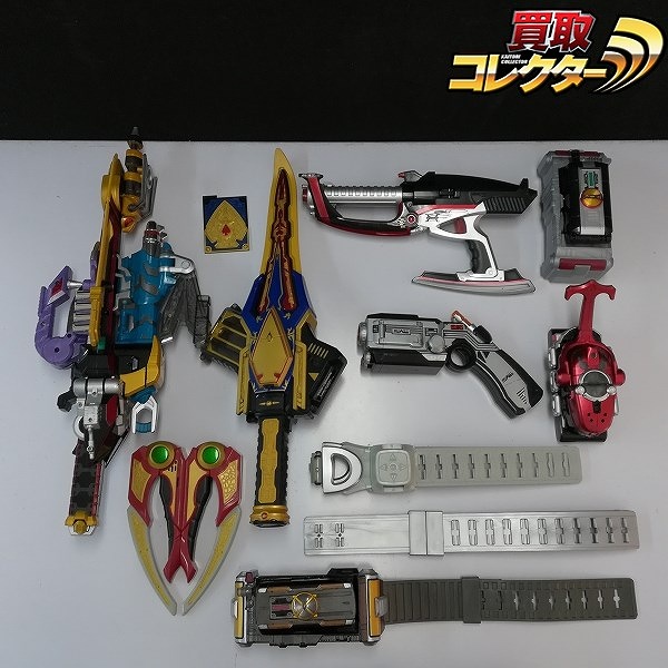 バンダイ 仮面ライダーシリーズ なりきり DXカブトゼクター DXキングラウザー DXカイザドライバー 他