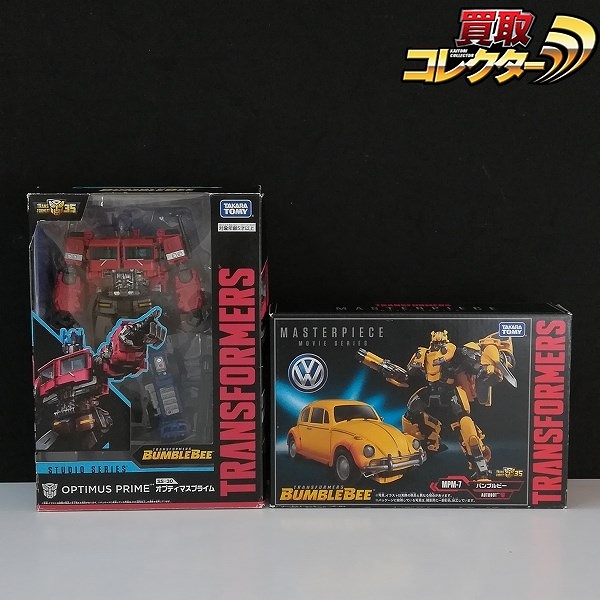 タカラトミー トランスフォーマー マスターピース ムービー シリーズ MPM-7 バンブルビー スタジオシリーズ SS-30 オプティマスプライム / TRANSFORMERS BUMBLEBEE