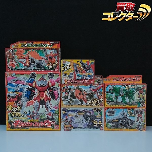 騎士竜戦隊リュウソウジャー DXキシリュウオースリーナイツセット DXシャインラプター&シャドーラプター 他