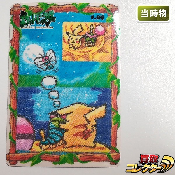 シールダス ポケットモンスター ステッチタッチ #09 ピカチュウの思いでアルバム キャタピーと一緒の巻