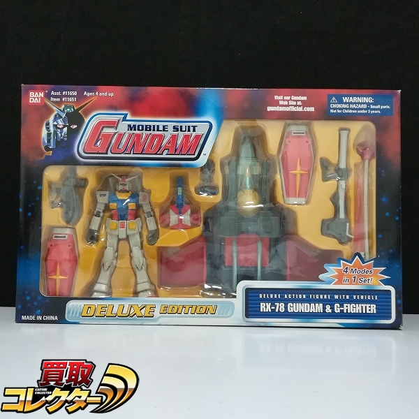 MIA 機動戦士ガンダム RX-78 ガンダム＆Gファイター デラックスエディション US版