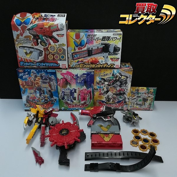 バンダイ 機界戦隊ゼンカイジャー DXゼンカイオー ブルマジーンセット DXゼンカイジュウオー DXツーカイオー 他