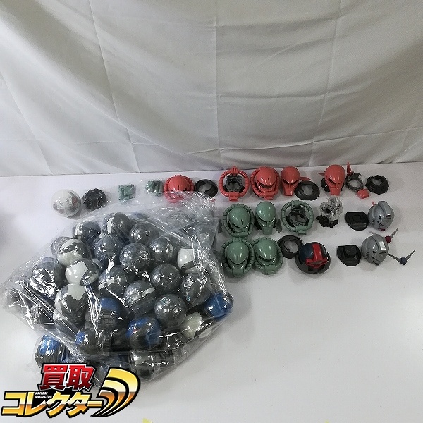 バンダイ 機動戦士ガンダム エクシードモデル ガンダムヘッド G-3ガンダム ザクヘッド シャア専用ザク 他