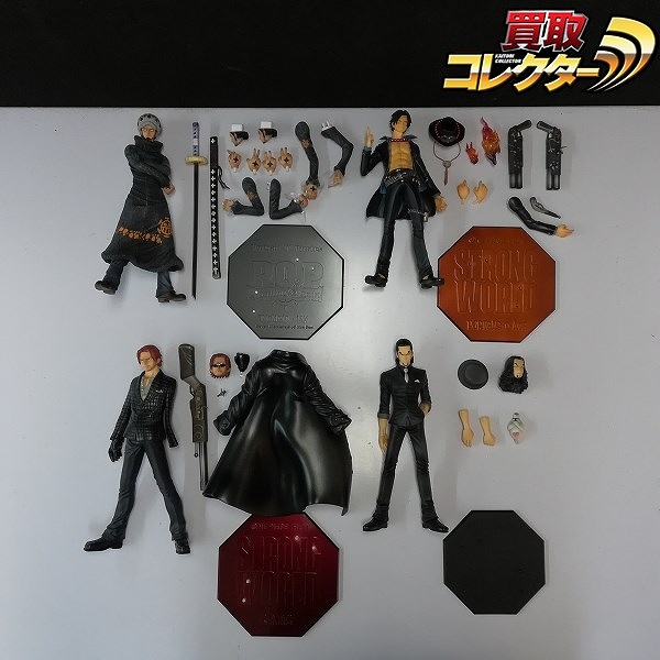 メガハウス ワンピース P.O.P LIMITED EDITION ルッチ Ver.1.5 P.O.P Sailing Again ロー P.O.P STRONG EDITION シャンクス 他
