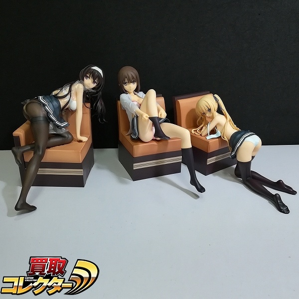 アルファマックス アニプレックス 1/7 冴えない彼女の育てかた♭ 霞ヶ丘詩羽 澤村・スペンサー・英梨々 加藤恵 お着替え中