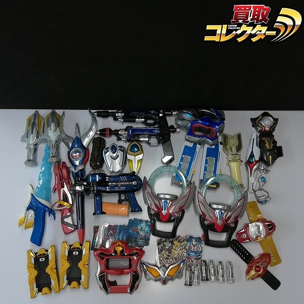 バンダイ ウルトラマン シリーズ なりきり DXギンガスパーク DXオーブリング DXシェパードンセイバー DXビクトリーランサー 他